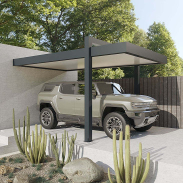 Hinten Angelehnter Carport...