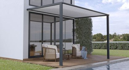 Motorisierte Markise Pergola